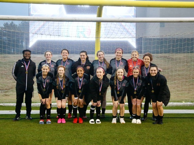 JV Girls Soccer Win Trophy at Richardson Tournament