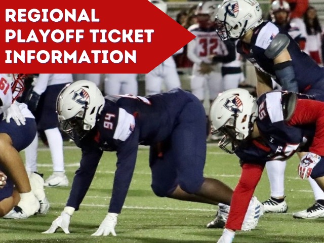 Veterans Memorial Regional Playoff Ticket Information