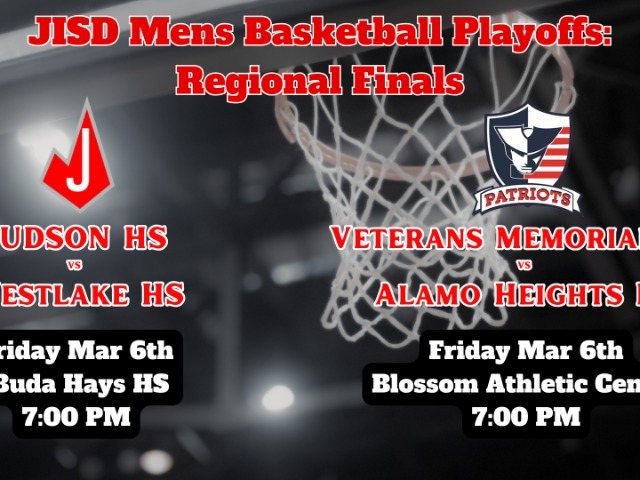 JISD Men's Basketball Regional Finals Playoff Information