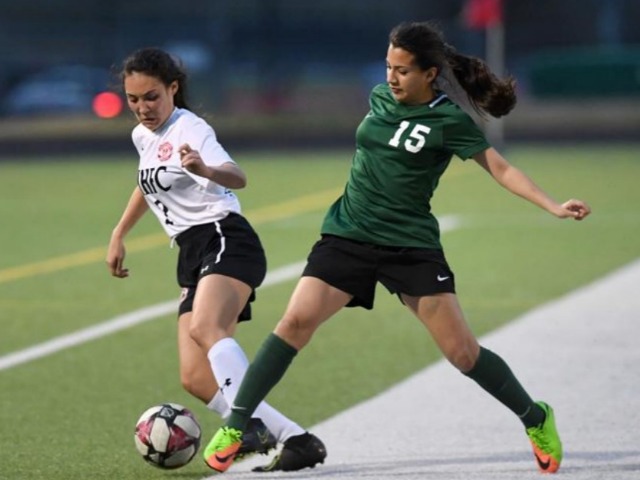Rudder girls soccer team plays well defensively but falls to Harker Heights 1-0