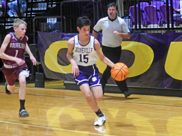 Junior High Bearcats Come From Behind To Win