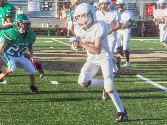 Smithson Scores Three Times, Brackney Throws For Two Touchdowns