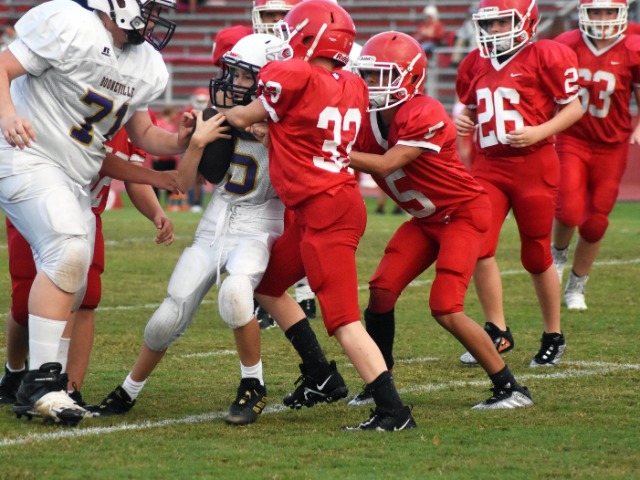 Seventh Grade Bearcats Have Big Offensive Night