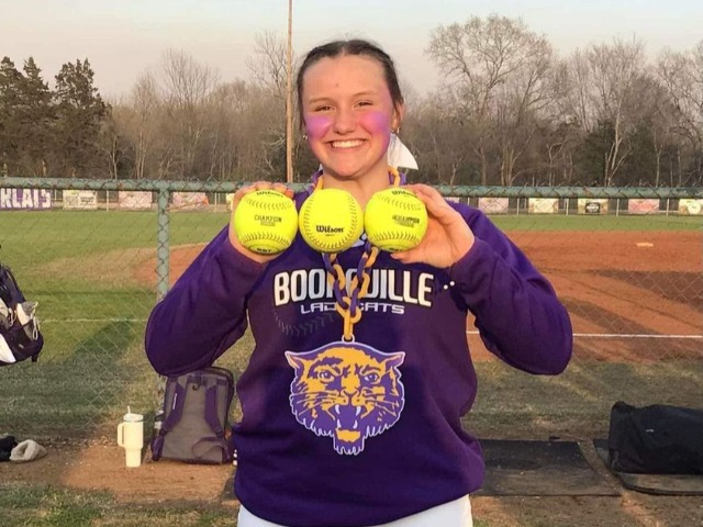 Parish Hits Three Home Runs 