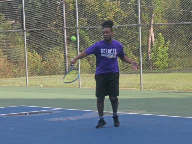 Tennis Cats Finally Get On New Courts
