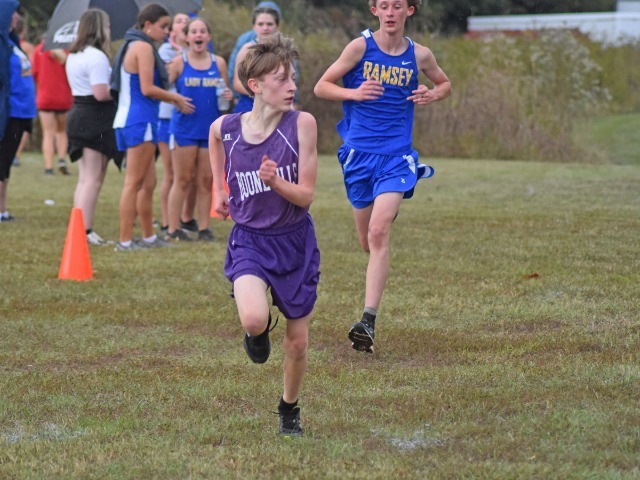 Seventh Grade Runner Making Noise