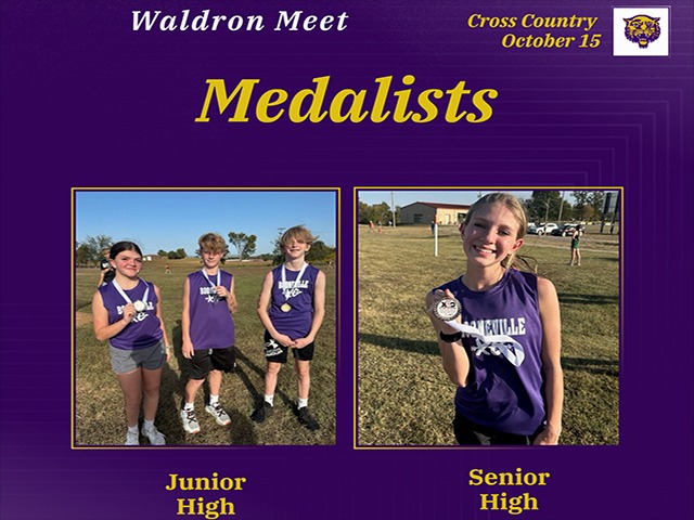 Four Earn Medals In Waldron Meet