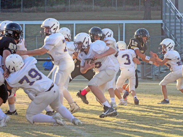 Seventh Grade Bearcats Use Defense To Set Up Offense