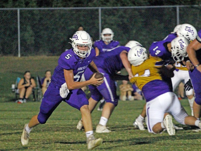 Poole Scores Three Times To Lead Purple Over Gold
