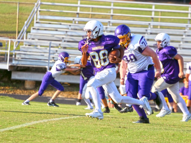 Day Scores Three Touchdowns To Lead Seventh Grade Bearcats
