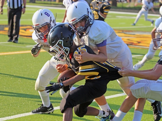 First Seventh Grade Bearcat Touchdown Comes On Defense