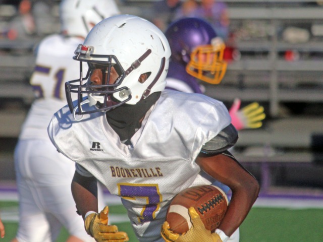 Seventh Grade Bearcats Beat Lavaca 22-0
