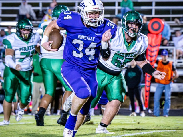 Bearcats Build 35 Point Lead, Coast To Homecoming Win