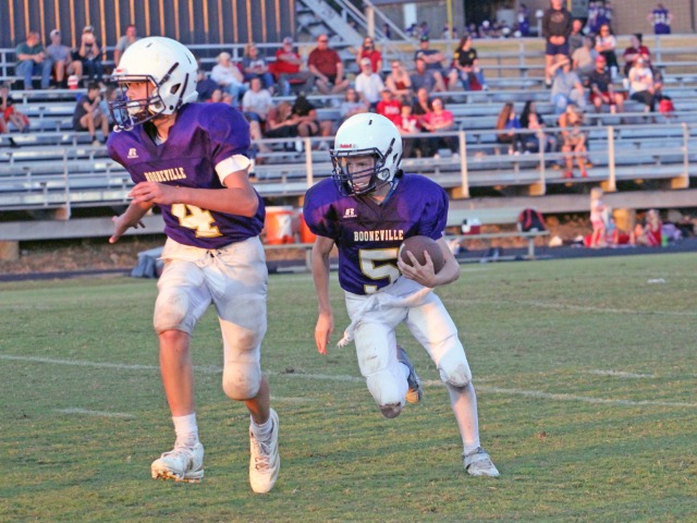 Whitehouse Runs 23 Times For 154 Yards In Win For Seventh Grade Bearcats