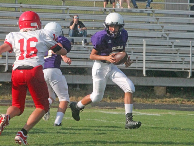 Seventh Grade Bearcats Play First Game