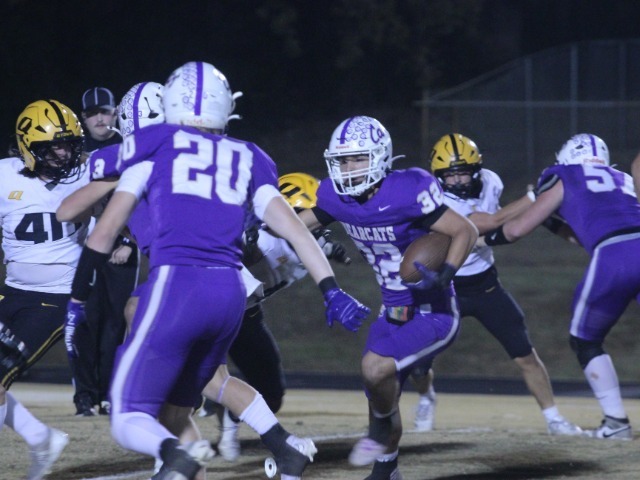Bearcat Volleyball On Serve Against Green Forest