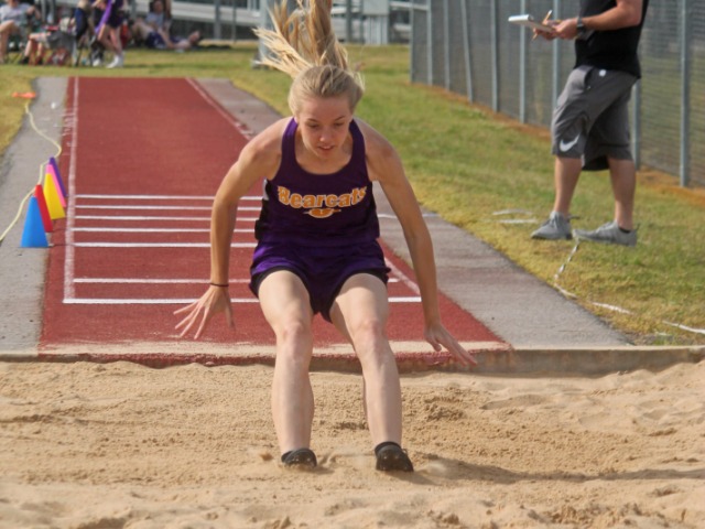 Hall Wins 100; Miller Places In Five Events