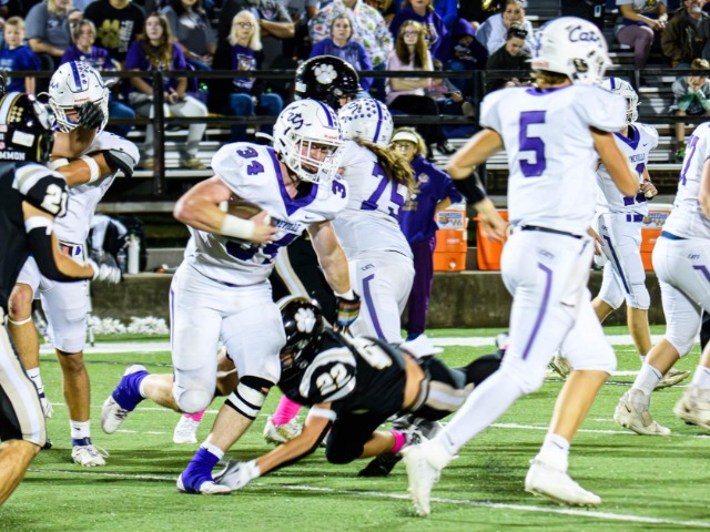 Goff  Is Career Rushing Record Holder; Bearcats Top Tigers 25-15