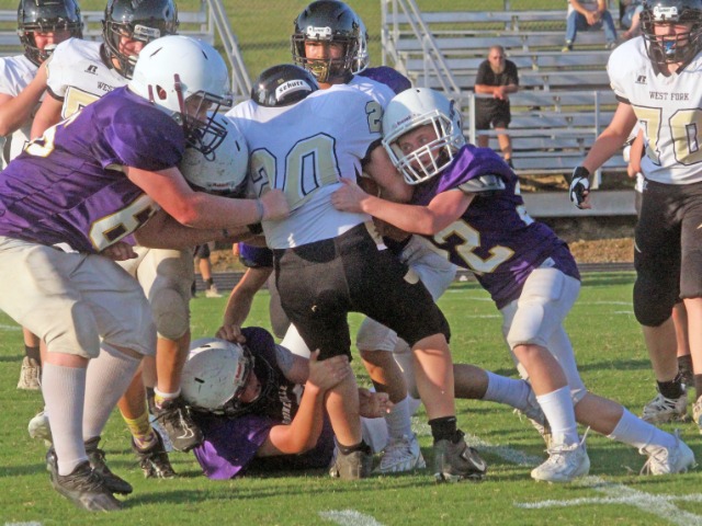 Seventh Grade Bearcats Shut Out West Fork