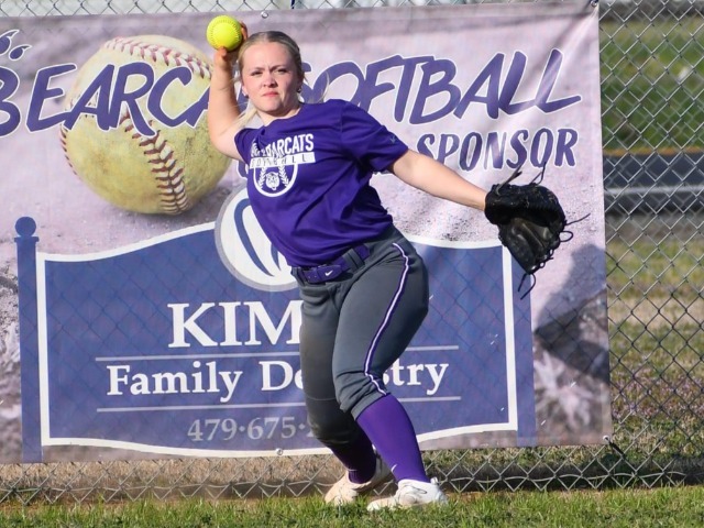 Lady Bearcats Hold Batting Party Against Cedarville