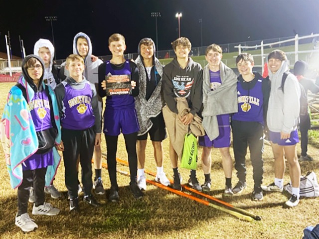 Jr. Bearcats Win Mansfield Meet