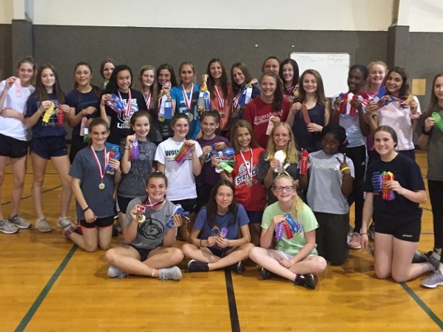 Lady Leopards Take 2nd at Conference Meet