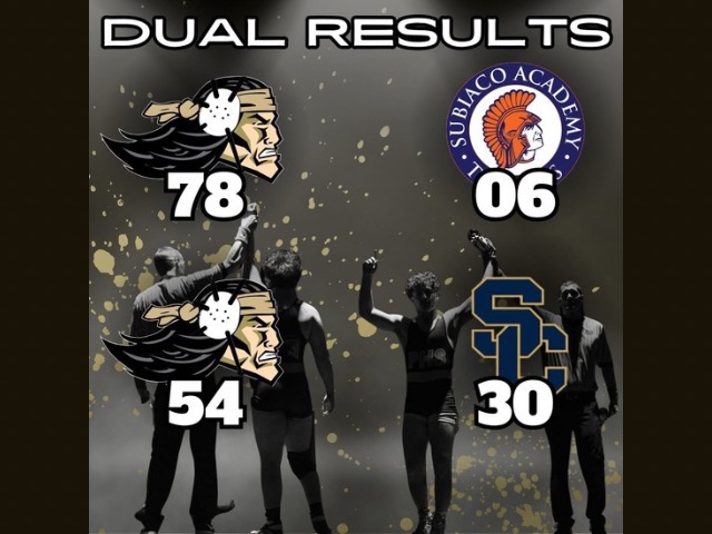 Apache Wrestling Defeats Subiaco and Shiloh Christian 