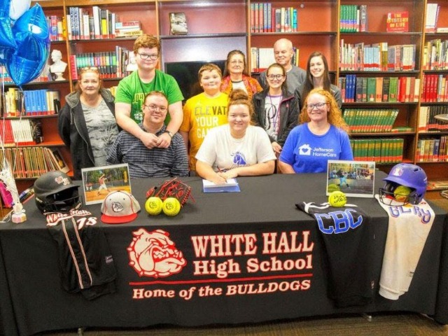 WHHS’s Yates inks her NLI to pitch at Central Baptist College