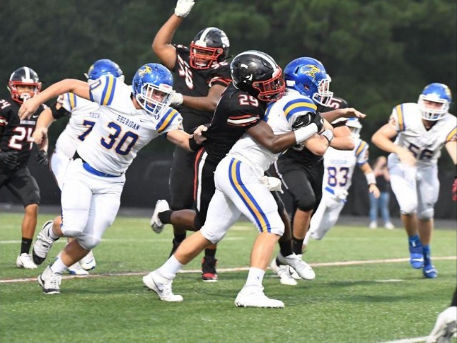 White Hall suffers first loss of the year against Sheridan