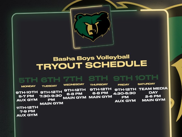 Tryout Information 