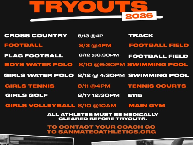 Fall 2026 Tryout Information
