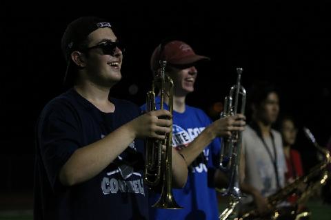 Marching band is going to perform at opening 