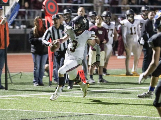 The amazing bounce-back season for Whitney continues w 20-17 over Jesuit 