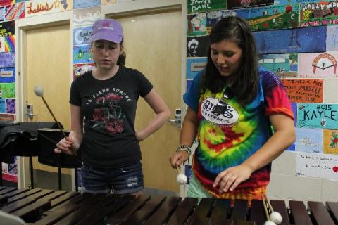 Prepareing marching band for season
