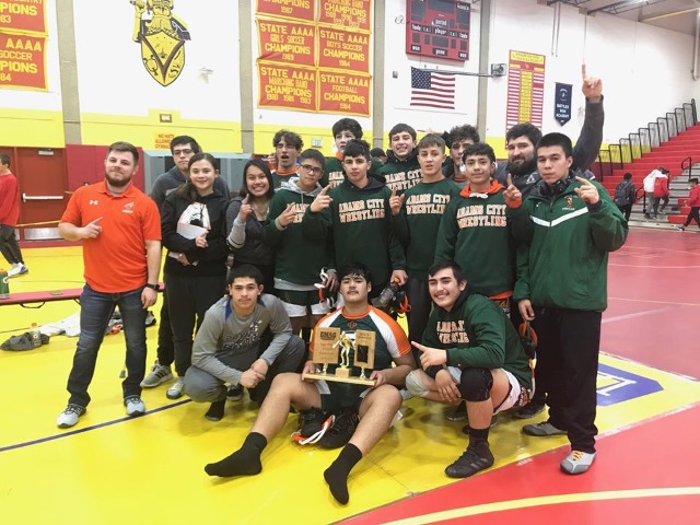 Adams City Wrestling Wins EMAC Championship