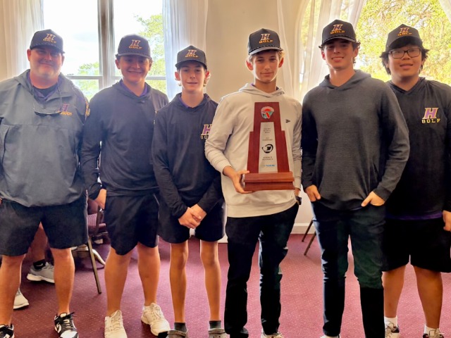 Boys Golf Finishes 2nd at District