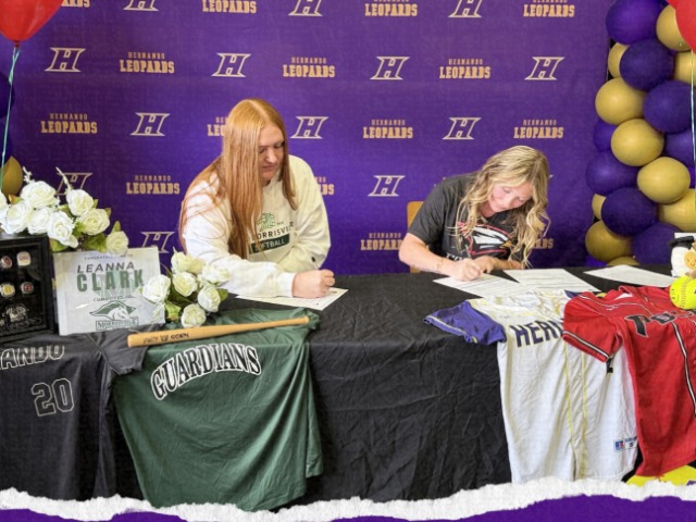 Softball Signing