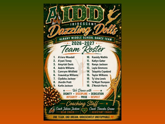 Dance Team Roster Announced