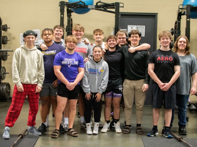 Hornets Compete in 2024 Goddard Powerlifting Classic