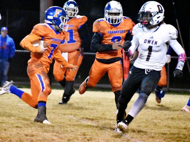 Frankfort closes out regular season with 49-13 win over Owen