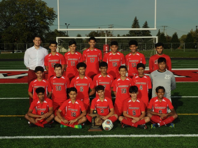 Melvindale boys' soccer holds off Parma Western; earns first-ever regional title