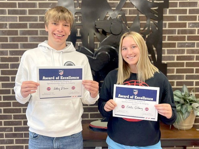 MCHS athletes honored