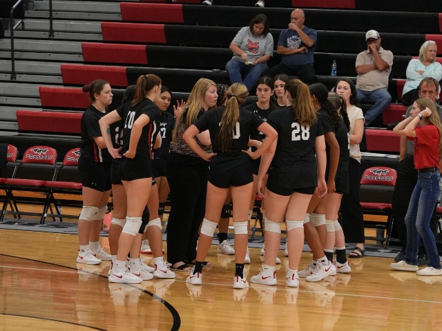MCHS volleyball earns first win of season