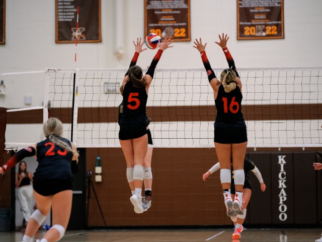 With Lady Tigers 'on our heels,' Ozark falls in four sets in final to Kickapoo