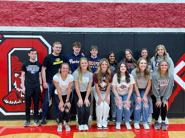14 OHS Students Sign to Continue their Sport in College