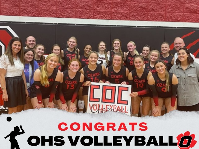 Volleyball Clinches COC Championship!! 