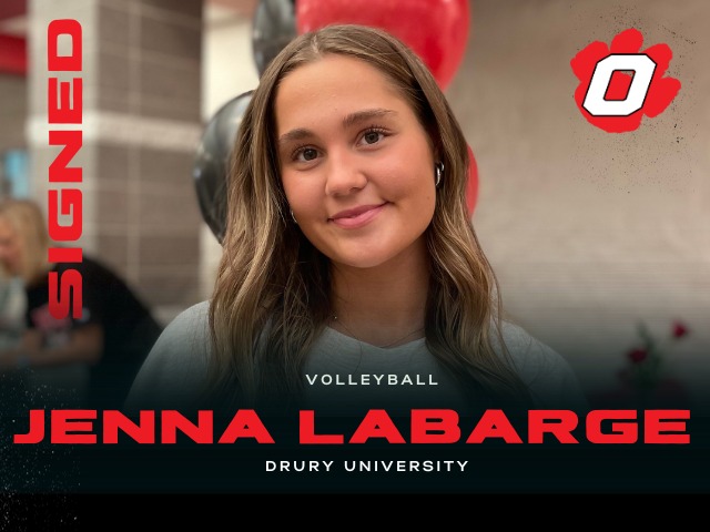 College Signee: Jenna LaBarge  – Drury University  –  Volleyball 