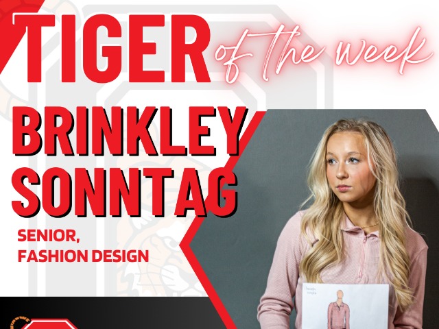 TIGER OF THE WEEK (BRINKLEY SONNTAG) 