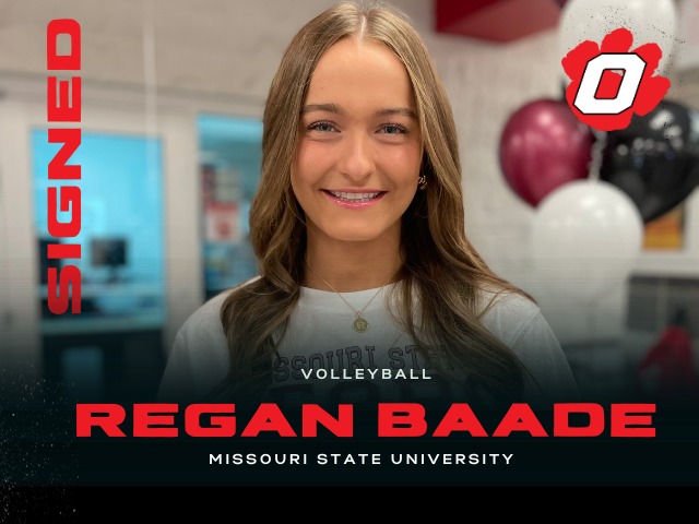 College Signee: Regan Baade  – Missouri State University  – Volleyball