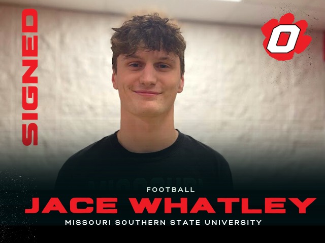 COLLEGE SIGNEE: Jace Whatley – Missouri Southern State University – Football 